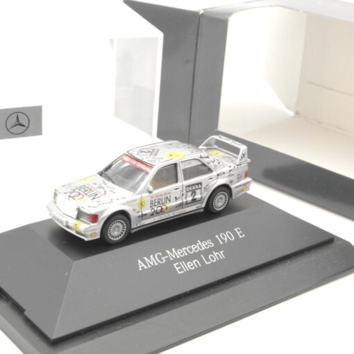 Herpa 1:87 AMG Mercedes 190 E Ellen Lohr #2 in OVP QR5807