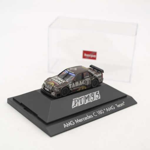 Herpa 1:87 AMG Mercedes C 180 AMG Team DTM 95 in PC Box RR1895