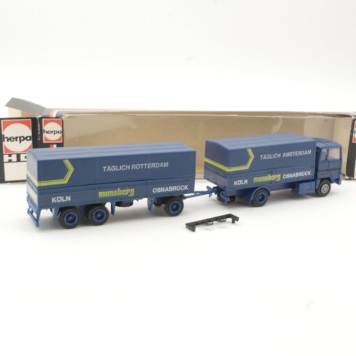 Herpa 1:87 Ford Hängerzug munsberg täglich Brüssel in OVP RR642 – Bild 3