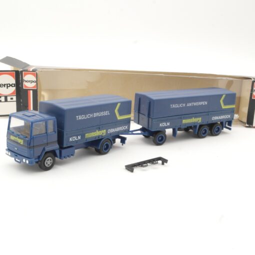 Herpa 1:87 Ford Hängerzug munsberg täglich Brüssel in OVP RR642