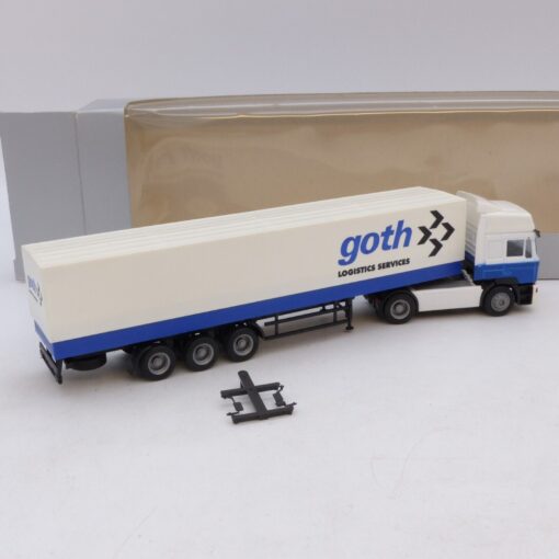 Herpa 1:87 MAN F2000 HD Sattelzug goth Logistics Services - rar, in EVP EB7426 – Bild 3
