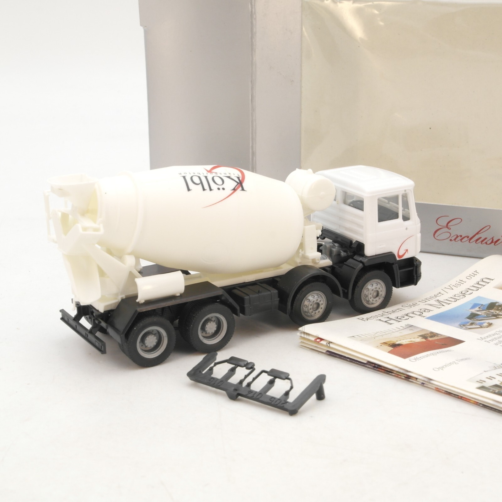 Herpa 1:87 MAN F90 Betonmischer Köbel in OVP RG6677 – Bild 3