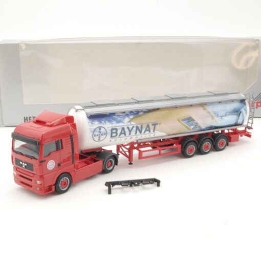 Herpa 1:87 MAN Tank-Sattelzug Baynat Bayer Hoyer in OVP QR8399