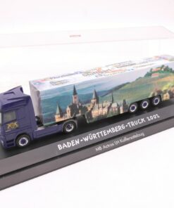 Herpa 1:87 MB Actros LH Koffersattelzug Baden-Württemberg in PC Box RT9089