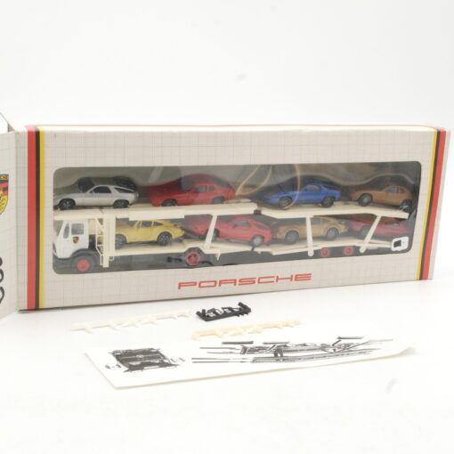 Herpa 1:87 MB Autotransporter mit 8 Porsche Modellen in OVP RR1109 – Bild 5
