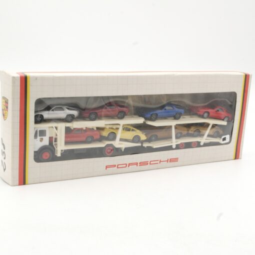 Herpa 1:87 MB Autotransporter mit 8 Porsche Modellen in OVP RR1109