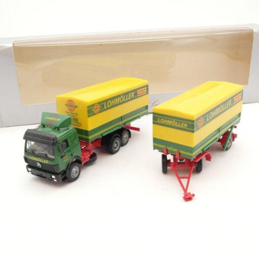 Herpa 1:87 MB Hängerzug Lohmöller Spedition in OVP RI7919