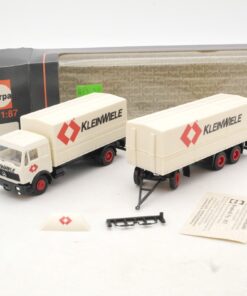 Herpa 1:87 MB NG Pritschen Hängerzug Kleinwiele in OVP QR1289