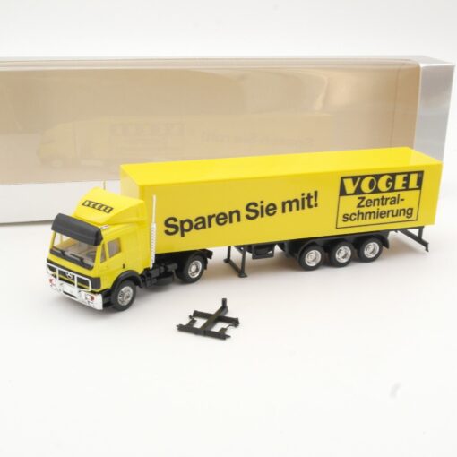 Herpa 1:87 MB SK 88 Sattelzug Kofferaufbau Vogel in OVP QR5876
