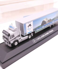 Herpa 1:87 MB SK Sattelzug Lueg-Jubiläums-Truck in OVP RT2681