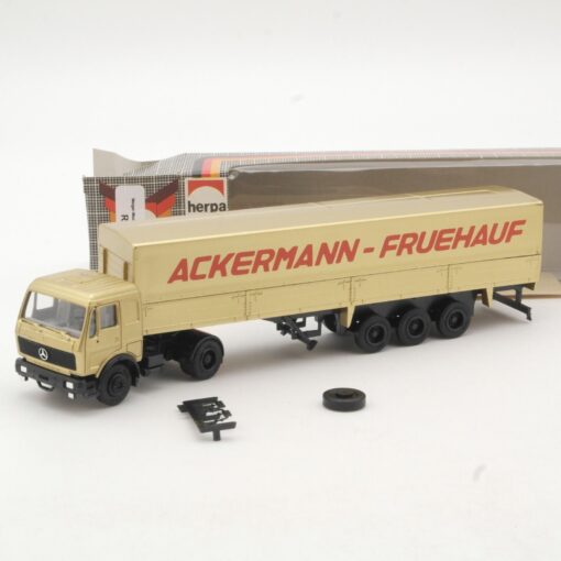 Herpa 1:87 MB Sattelzug Ackermann-Fruehauf in OVP RR134