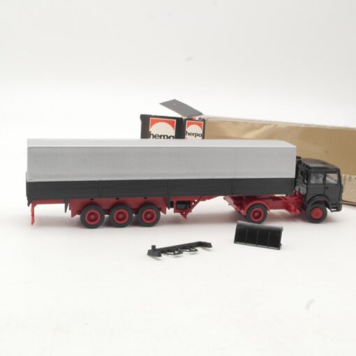 Herpa 1:87 Magirus Deutz Sattelzug neutral in OVP RR651 – Bild 3