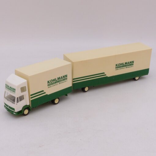 Herpa 1:87 Mercedes 814 Topsleeper Hängerzug KOHLMANN, siehe Bilder o. EB9624
