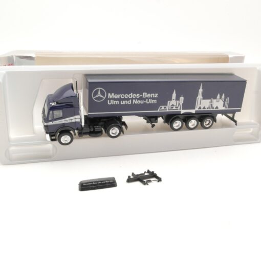 Herpa 1:87 Mercedes Benz 1748 Sattelzug MB Ulm und Neu-Ulm in OVP QR5908 – Bild 4