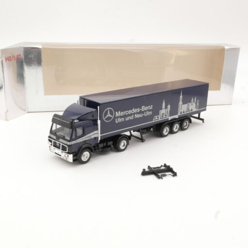 Herpa 1:87 Mercedes Benz 1748 Sattelzug MB Ulm und Neu-Ulm in OVP QR5908