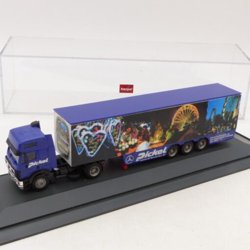 Herpa 1:87 Mercedes Benz SK Sattelzug Autohaus Pickel, in PC-Box EB8633