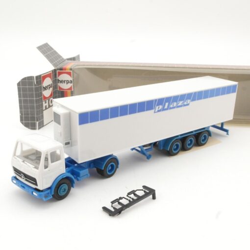 Herpa 1:87 Mercedes MB Sattelzug Plaza in OVP QR7155
