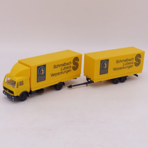 Herpa 1:87 Mercedes NG Hängerzug Schmalbach Lubeca, siehe Bilder o. EB9629