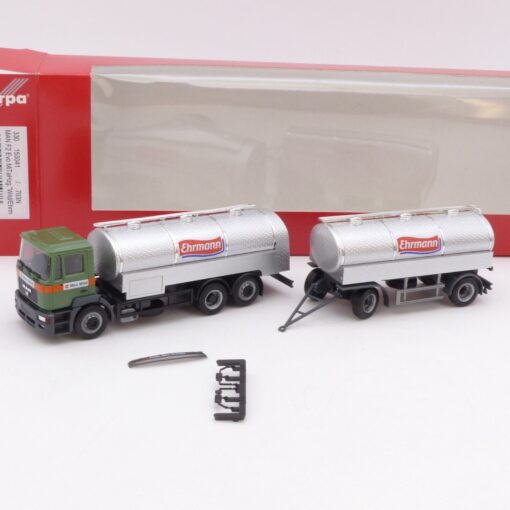 Herpa 1:87 Nr.: 153041 MAN F8 Hängerzug Ehrmann, in OVP EX1192