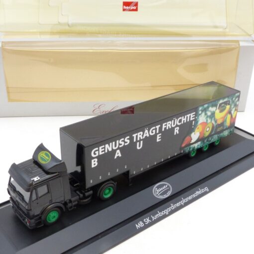 Herpa 1:87 Nr.: 184205 MB SK Sattelzug Genuss trägt Früchte Bauer, in OVP EB7615