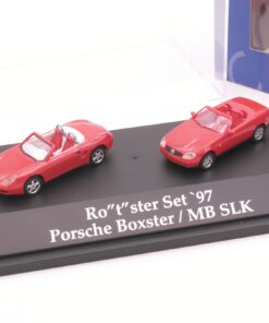 Herpa 1:87 Rotster Set 97 Porsche Boxster MB SLK HCC in OVP RT8970