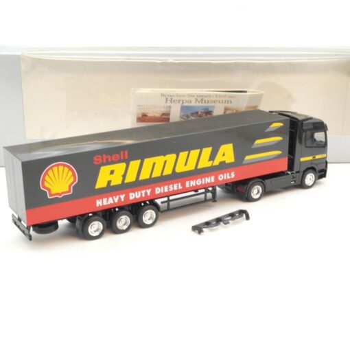 Herpa 1:87 SoMo MB 1848 Sattelzug Shell Rimula in OVP RG1724 – Bild 3