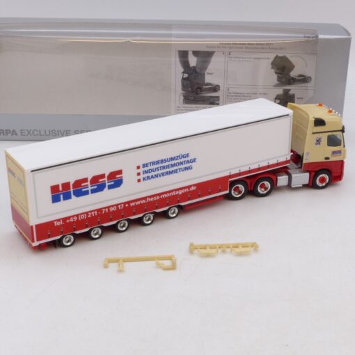 Herpa 1:87 SoMo.-Nr.: 923606  MB Actros Sattelzug HESS - Rarität, in OVP EB8546 – Bild 3