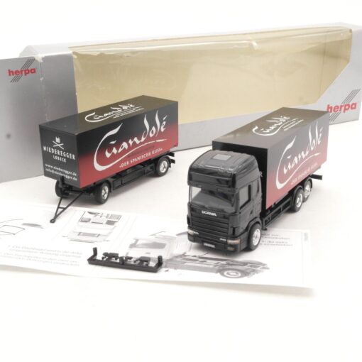 Herpa 1:87 SoMo Scania Hängerzug - Der Spanische Kuss in OVP RA9443