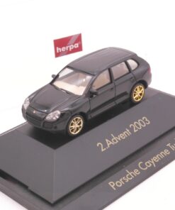 Herpa 1:87 Sondermodell Porsche Cayenne Turbo 2. Advent 2003 in PC Box RT4366
