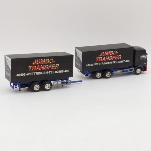 Herpa 1:87 Umbau: MAN F2000 HD Hängerzug Jumbo Transfer, siehe Bilder o. EX859 – Bild 3