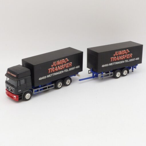 Herpa 1:87 Umbau: MAN F2000 HD Hängerzug Jumbo Transfer, siehe Bilder o. EX859
