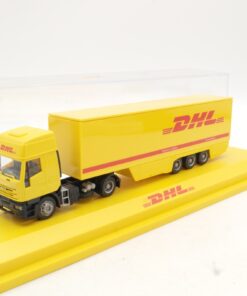 Herpa 1:87 Werbemodell Iveco Sattelzug DHL in PC Box QR973