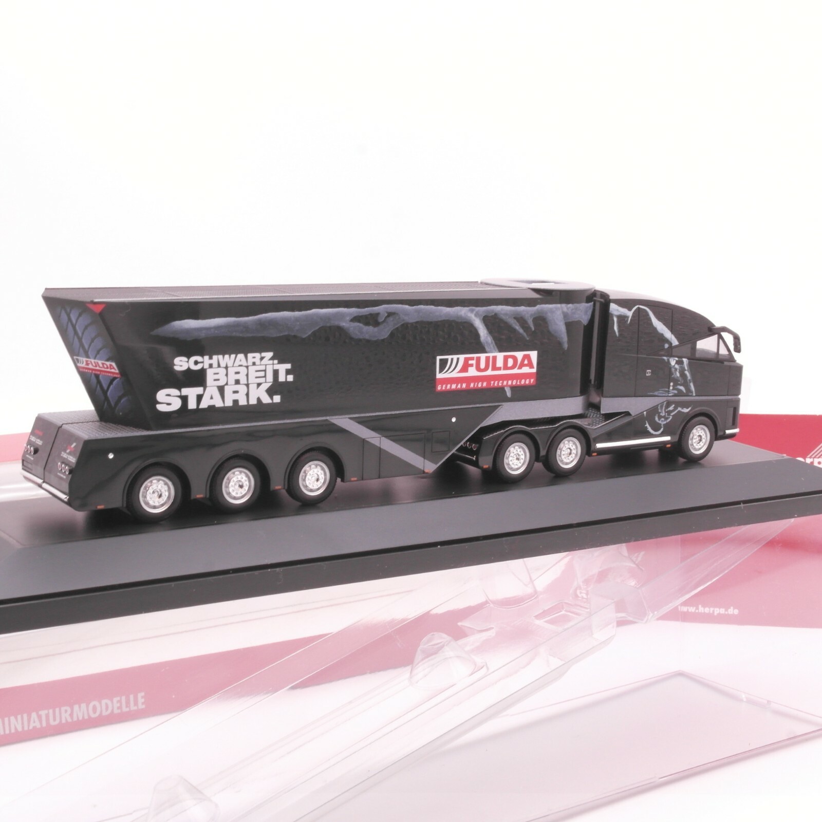 Herpa 1:87 Werbemodell MAN 25.513 SHOWTRUCK FULDA in OVP RT3149 – Bild 3