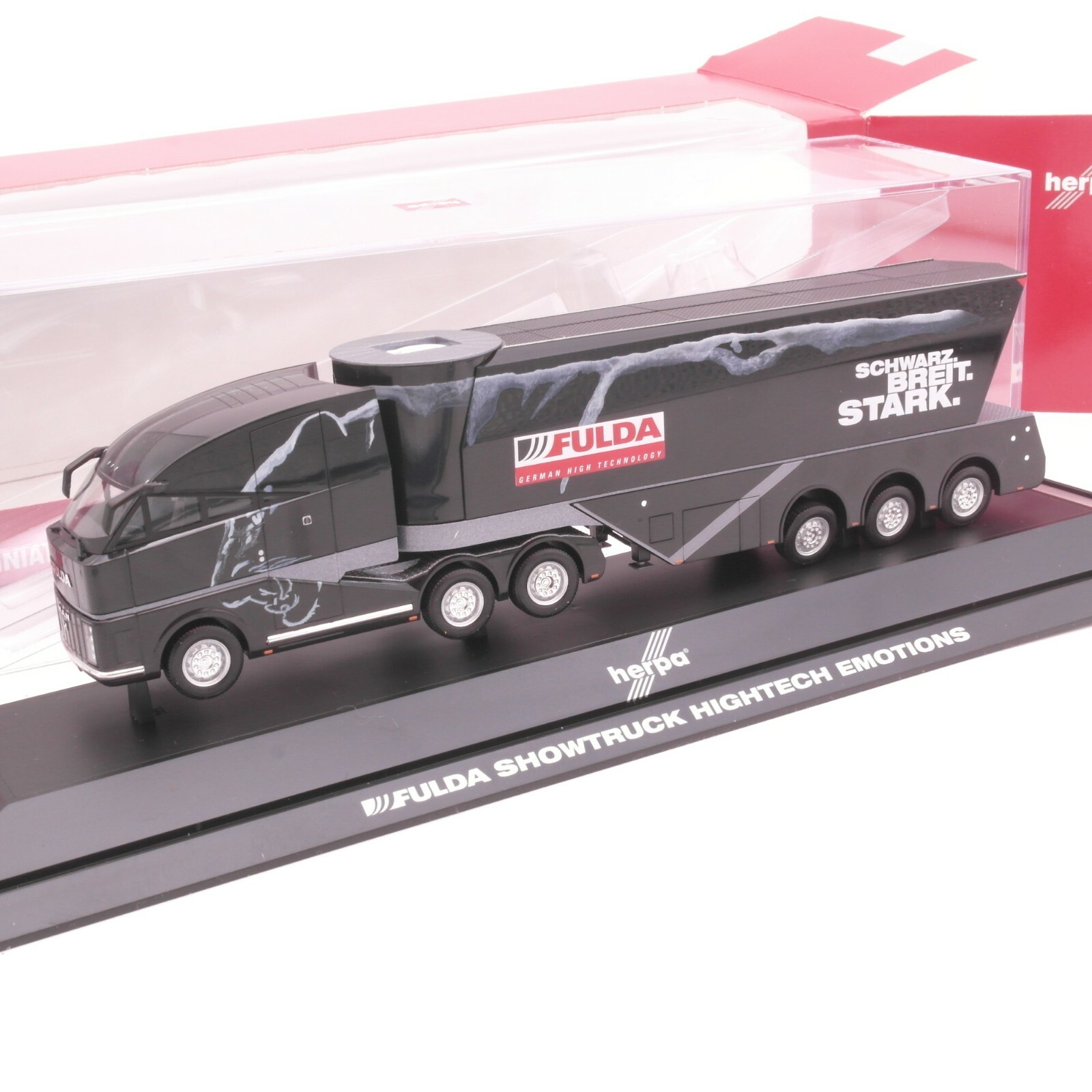 Herpa 1:87 Werbemodell MAN 25.513 SHOWTRUCK FULDA in OVP RT3149
