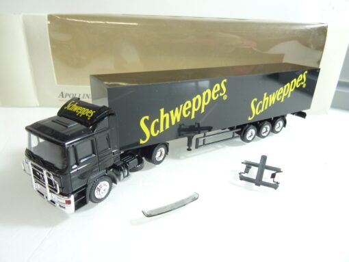 Herpa 1:87 Werbemodell MAN F 2000 Sattelzug Schweppes in OVP RR325