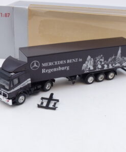 Herpa 1:87 Werbemodell: MB SK Sattelzug MB in Regensburg, in OVP EB1742