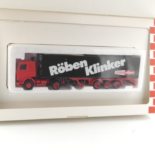 Herpa 1:87 Werbemodell Scania Sattelzug Röben Klinker in OVP RR1099 – Bild 3