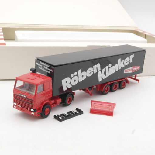 Herpa 1:87 Werbemodell Scania Sattelzug Röben Klinker in OVP RR1099 – Bild 4