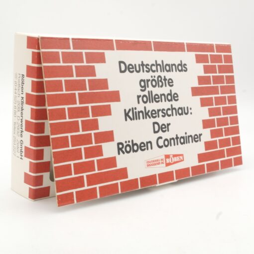 Herpa 1:87 Werbemodell Scania Sattelzug Röben Klinker in OVP RR1099