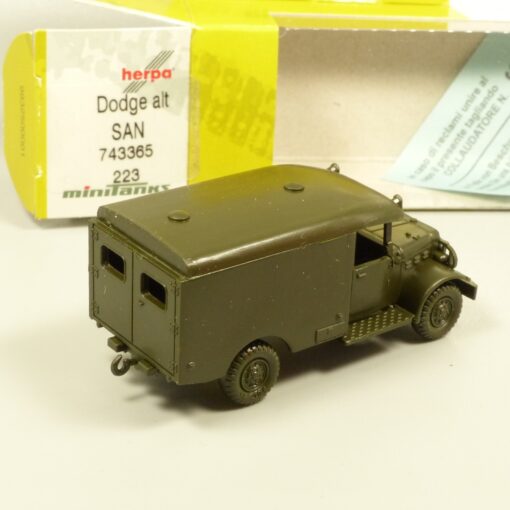 Herpa Minitanks 1:87 743365 223 Dodge alt SAN US Militär in OVP EX7906 – Bild 3
