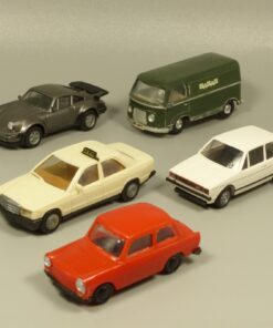 Herpa etc. 1:87 5er-Pack divers PKW Modelle in Tüte siehe Bilder o. EX5059