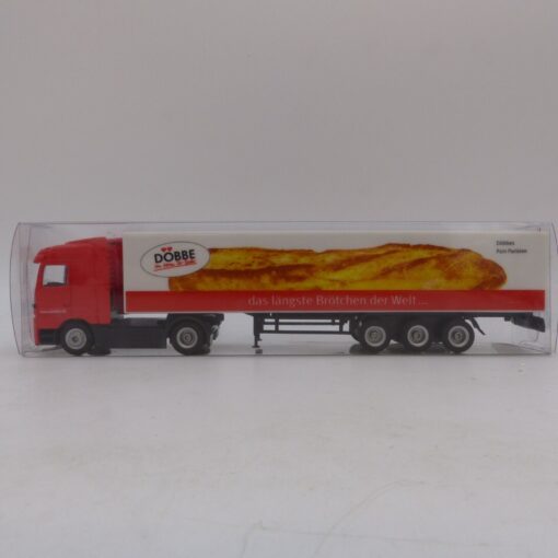 High Speed 1:87 Werbemodell: MB Actros Satttelzug Döbbe, in EVP EB5961