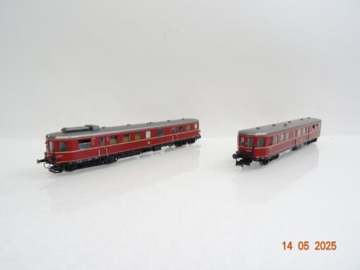 Hobbytrain N H2681 Dieseltriebwagen 2tlg. VT36.5 / VS145 der DB in OVP JL660 – Bild 3