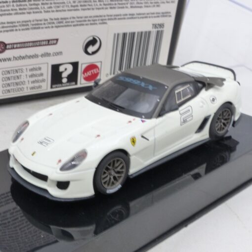 Hot Wheels 1:43 T6265 Ferrari 599XX #2 weiß in OVP EX7839