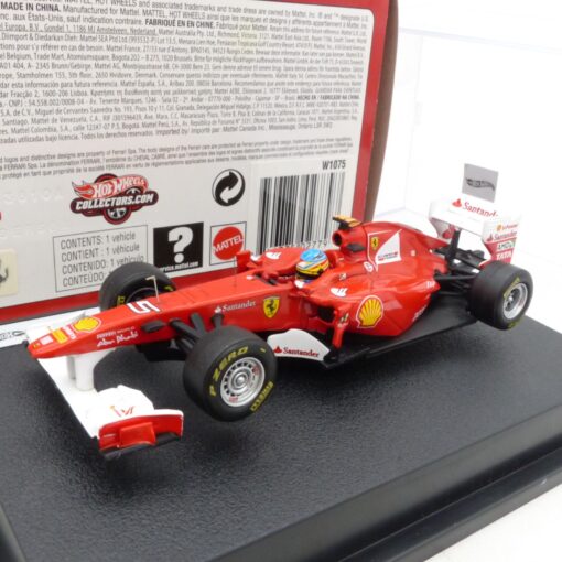 Hot Wheels 1:43 W1075 Ferrari 150 Italia #5 Fernando Alonso in OVP EX7828