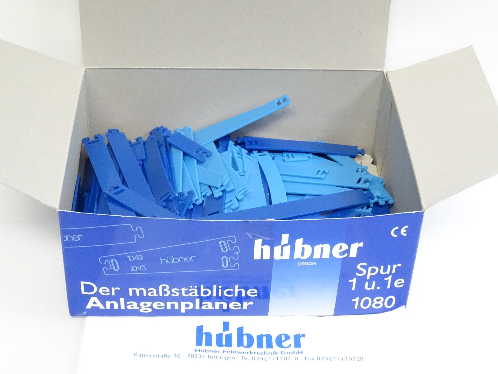 Hübner Spur 1 u. 1e 1080 Anlagenplaner in OVP LE3521