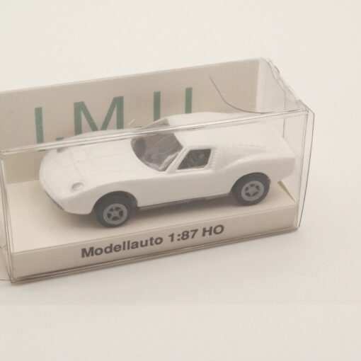 I.M.U. 1:87 Lamborghini Miura weiß in OVP ER2629