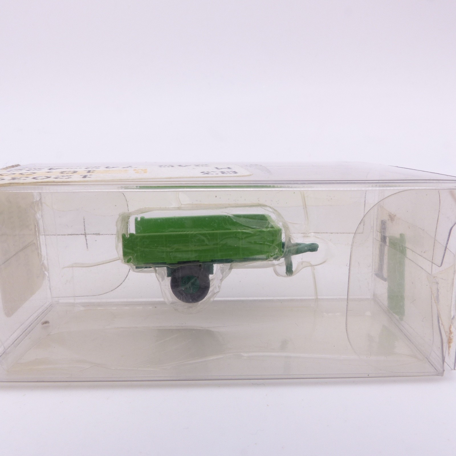 I.M.U. / IMU 1:160 12039 Anhänger Unimog/Trecker 1-achsig grün in OVP EX8263 – Bild 3