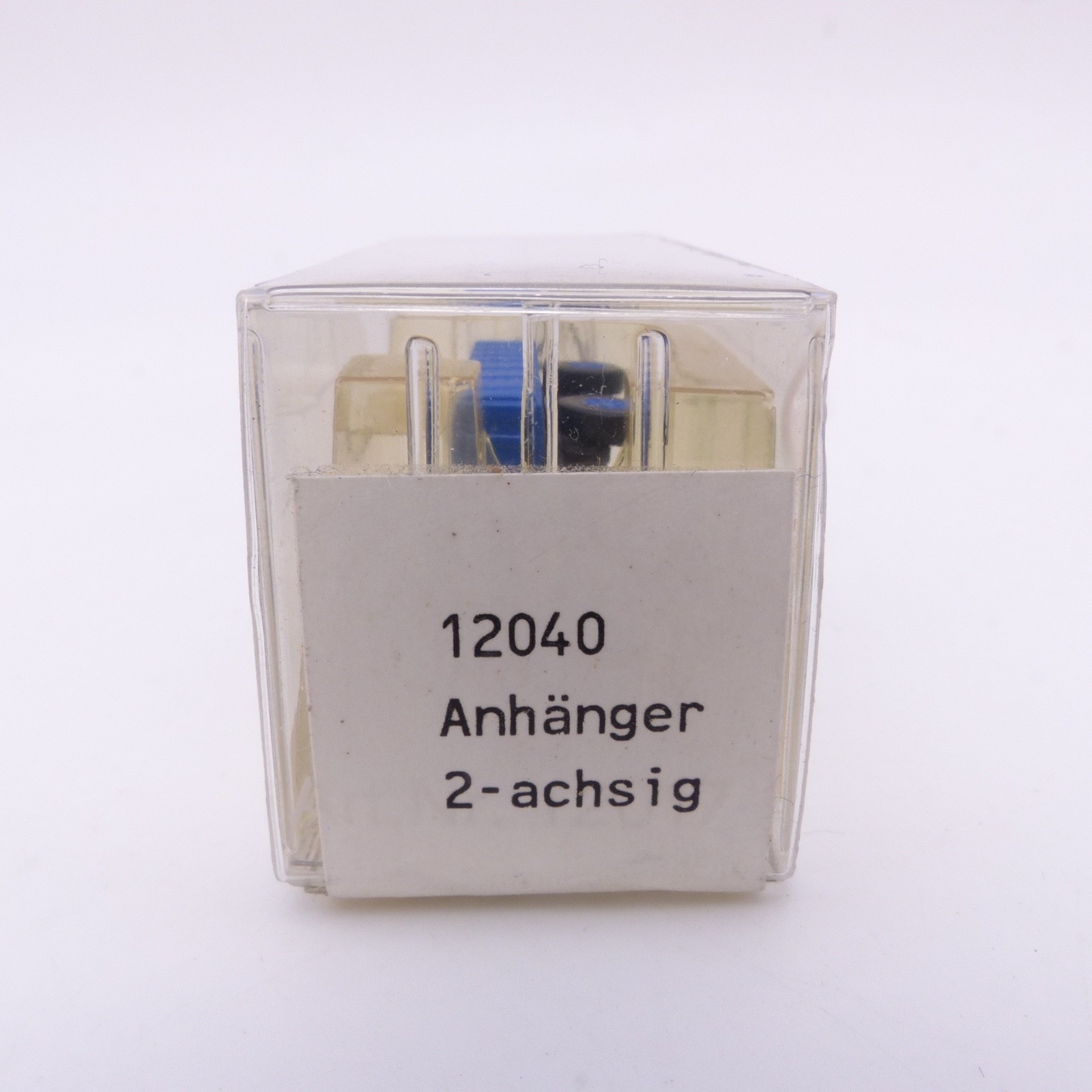 I.M.U. / IMU 1:160 12040 Anhänger 2-achsig blau in OVP EX8264 – Bild 4