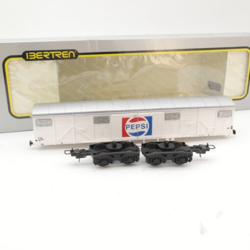 Ibertren H0 2476 gedeckter Güterwagen Pepsi der SNCF siehe Bilder in OVP QR3621